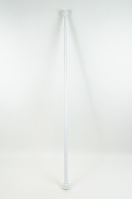 Accesorio Barral Extensible Para Cortina De Baño Blanco