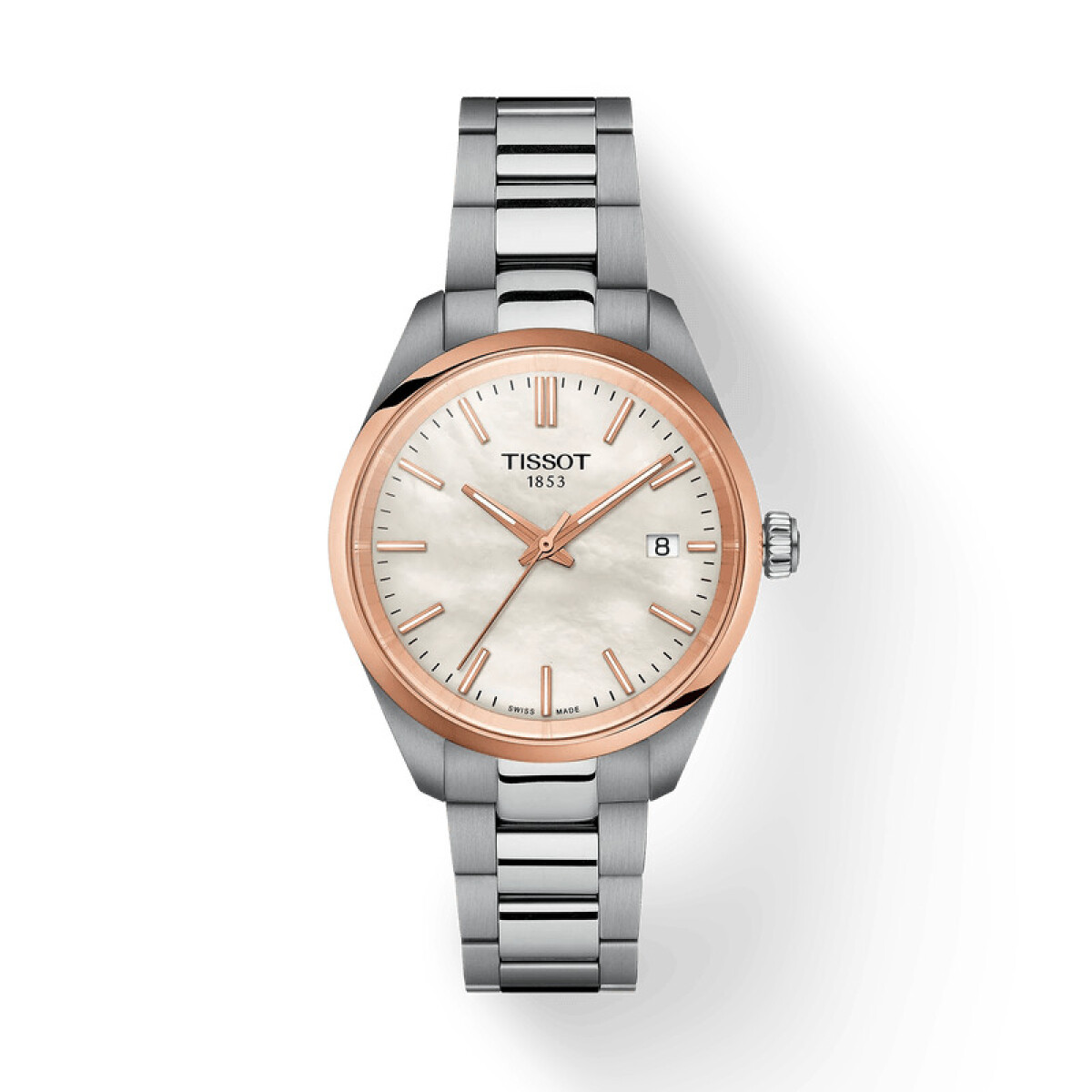 Reloj Tissot PR 100 34mm de Acero T1502101103100 - Rosé 