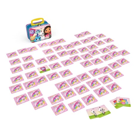 Juego de Memoria Gabbys Dollhouse en Lata 001