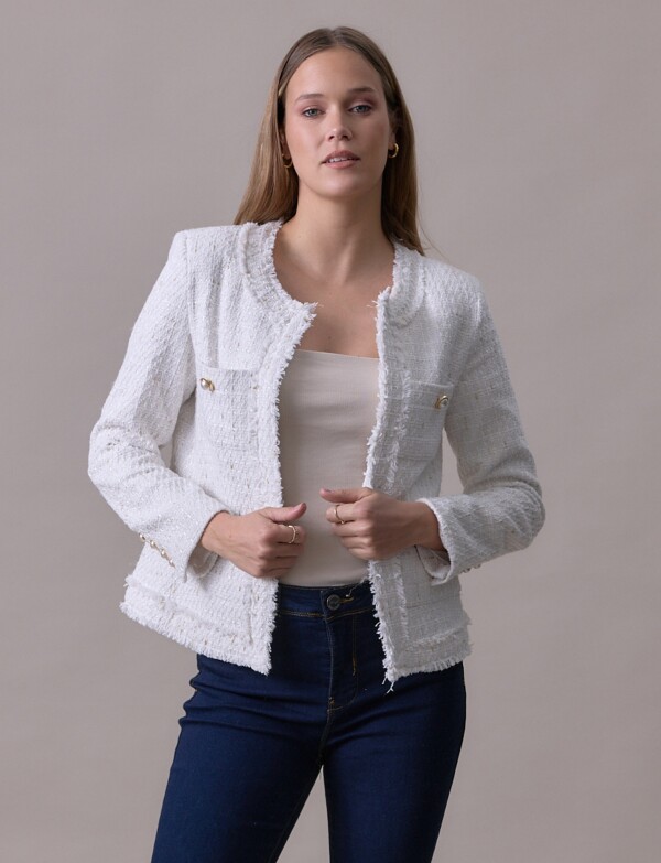 Chaqueta Boucle CRUDO