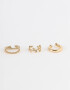 Bijou Cuff Set Set De Cuff - Dorado