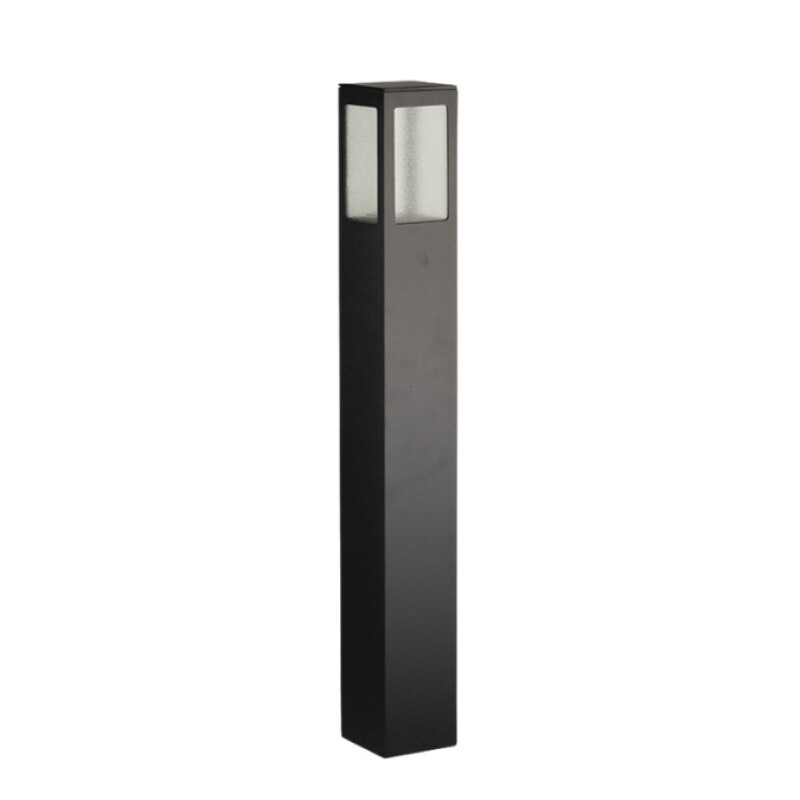 FAROLA BALIZADOR GARTEN VCP VIDRIO 1XE27 ALUMINIO NEGRO 50CM FAROLA BALIZADOR GARTEN VCP VIDRIO 1XE27 ALUMINIO NEGRO 50CM