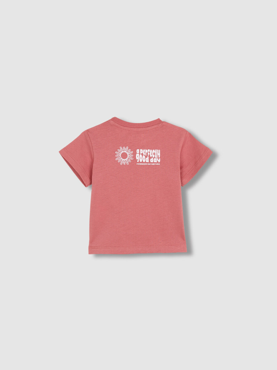 Camiseta Estampado Mundo Blanco