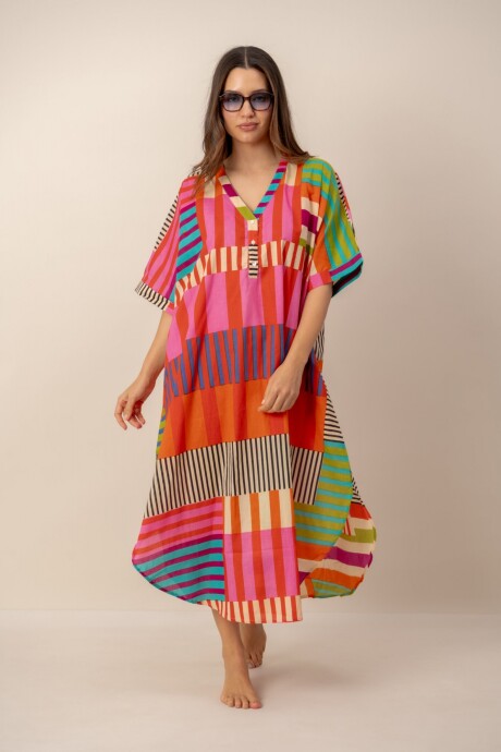 Vestido largo Patch Vestido largo Patch