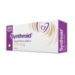 SYNTHROID 125 MCG CJ X 30 TABL. única