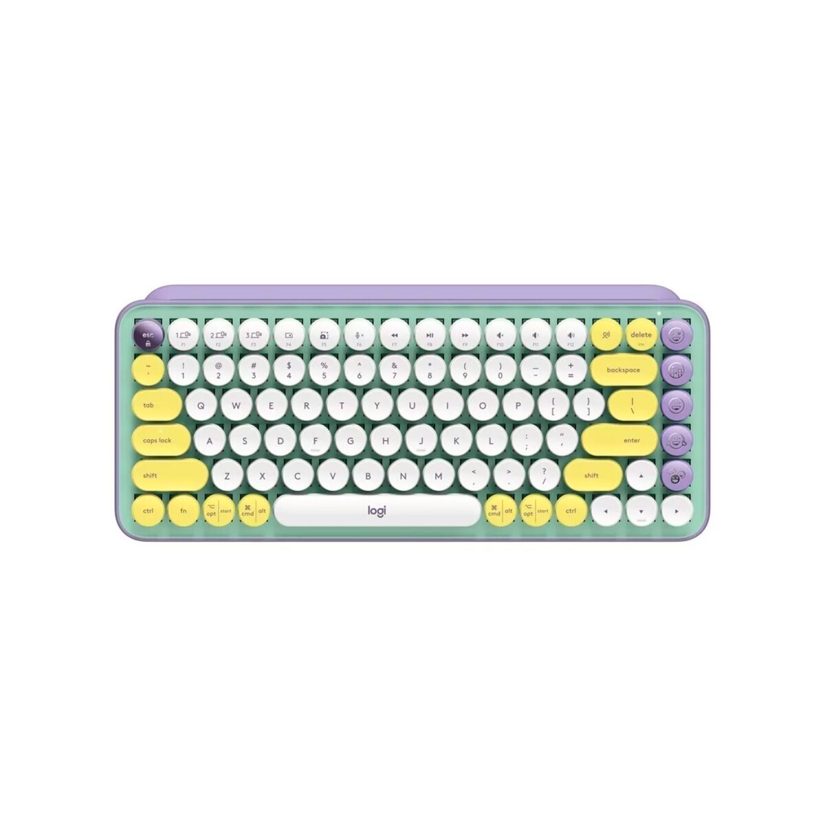 Teclado Logitech gaming pop keys inalámbrico - Fresh vibes 