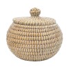 CESTA MIMBRE RED C/TAPA GDE Unica
