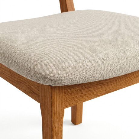 Silla Classic - Tela Rústica con tejido Lino Mezcla