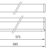 "ARTEFACTO LINEAL ""BATTEN"" LED 7,5W 6500K L600MM" "ARTEFACTO LINEAL ""BATTEN"" LED 7,5W 6500K L600MM"