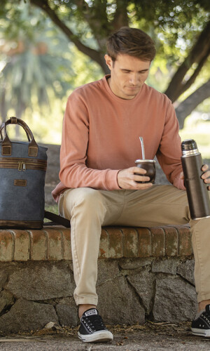 KIT MATERO NORTH STAR AZUL DENIM CON CHOCOLATE