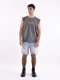 MUSCULOSA MIST OVERSIZE GRIS OSCURO
