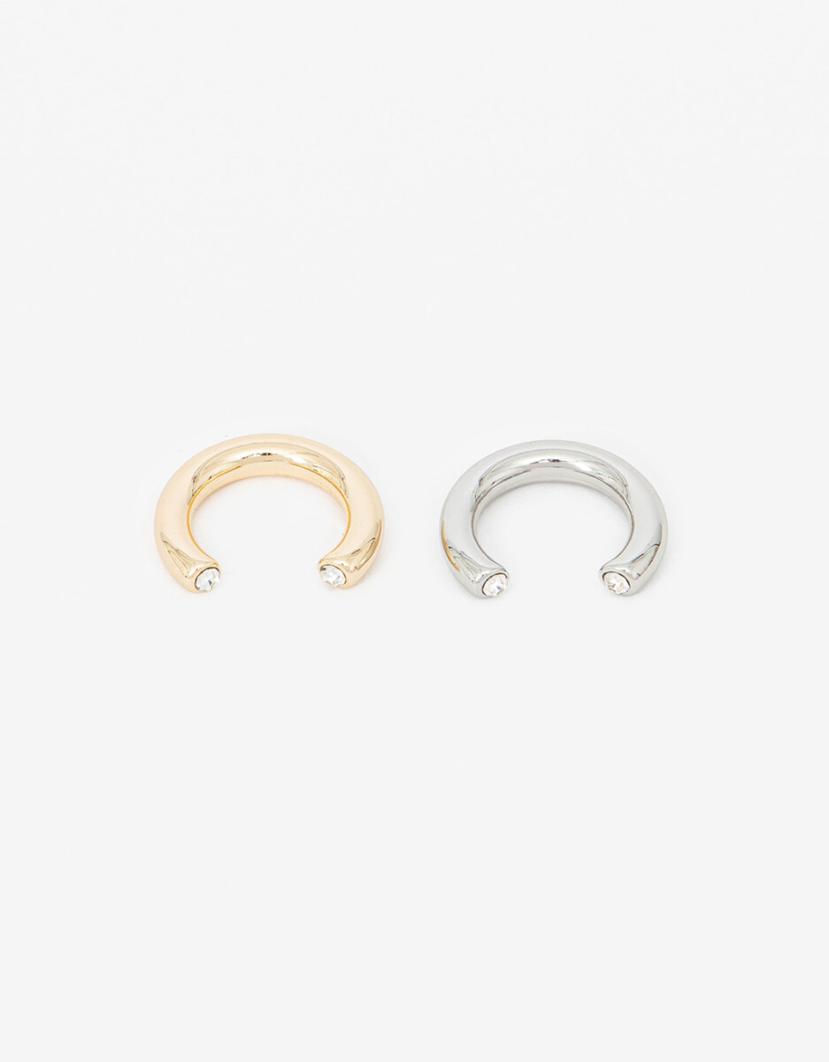 Set De Anillos Biplating 