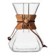 Cafetera Pour Over Borosilicato con Filtro de AC-inox 600ml Sin Color