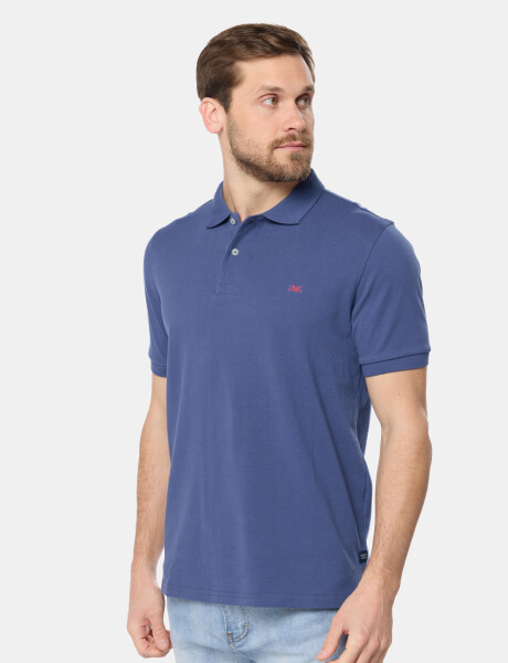 REMERA POLO LISA PIQUÉ Piedra