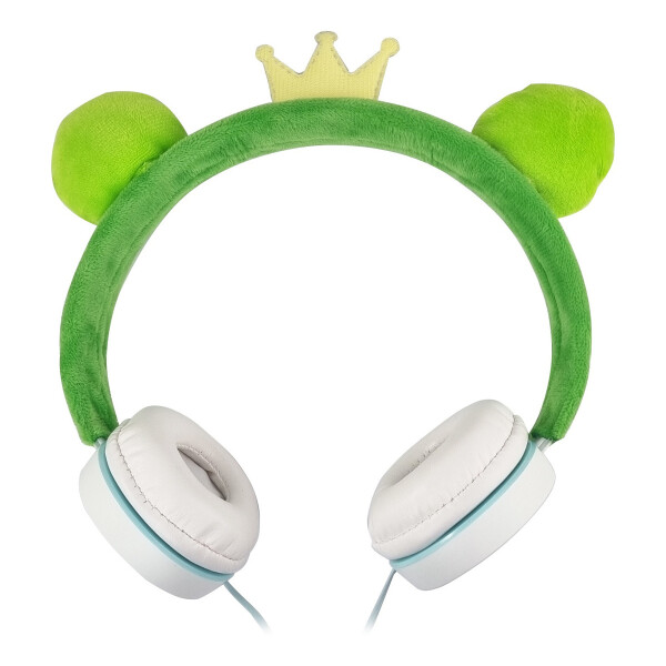 Auriculares Celular Vincha Animales Jack 3.5 Infantil Variante Rana