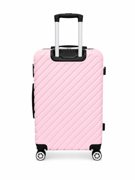 VALIJA NEW YORK 24 PULGADAS ROSADO