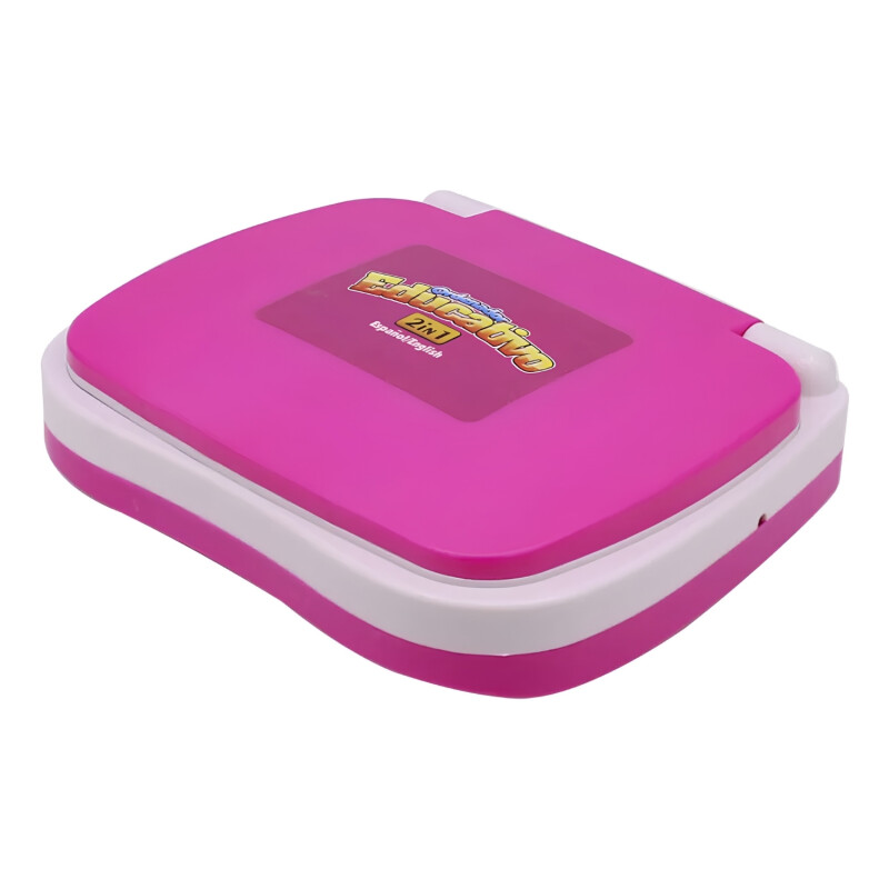 Mini Laptop Infantil Educativa Didactica Rosa