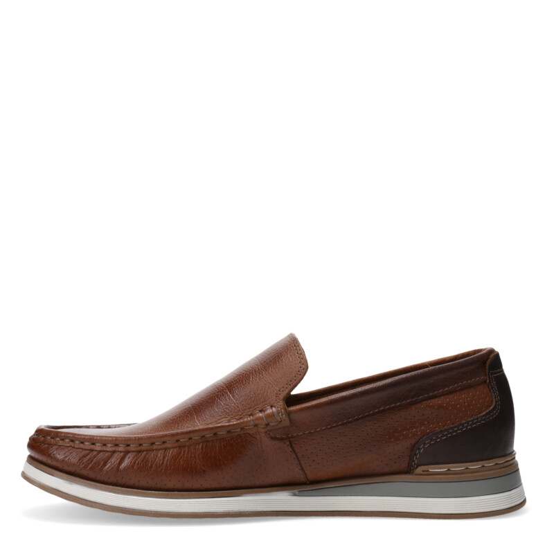 Zapato de Hombre Democrata ROM Gris / Marrón Tabaco