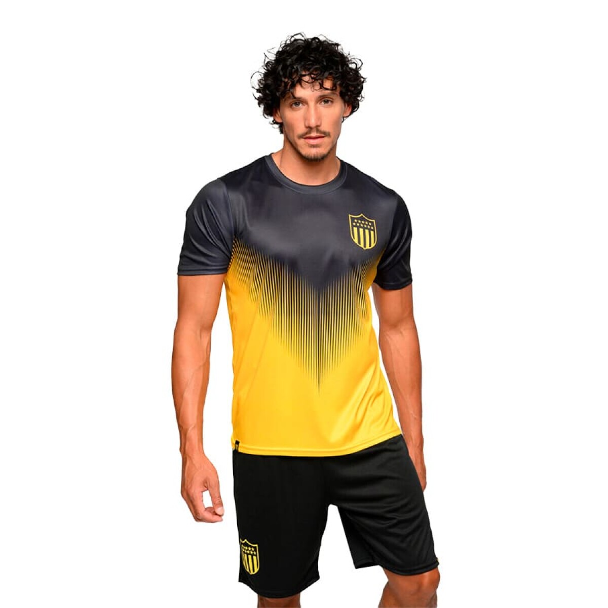 Remera Umbro Peñarol de Hombre - 4P100013 - Negro-amarillo 