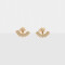 Aros Pasantes Con strass Aros Con Strass - Dorado