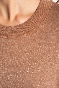 Sweater Manga Volado Mocha