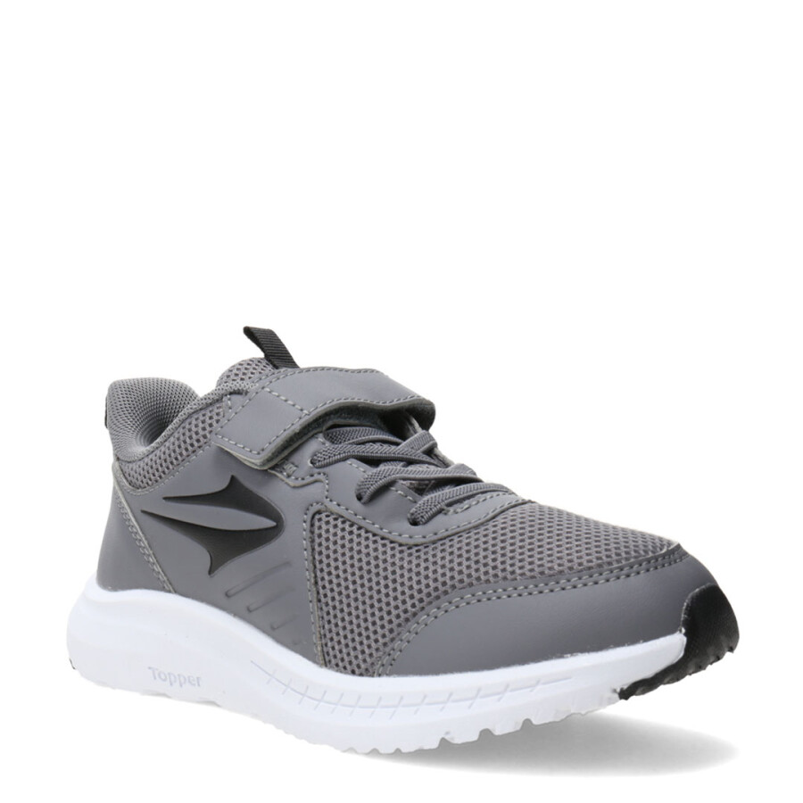 Championes de Niños Topper Championes Wind Iv Mesh Velcro Gris - Negro