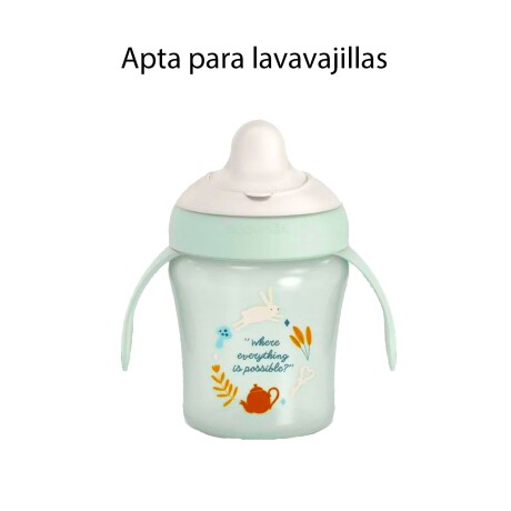 Vaso De Aprendizaje con asas Suavinex Verde