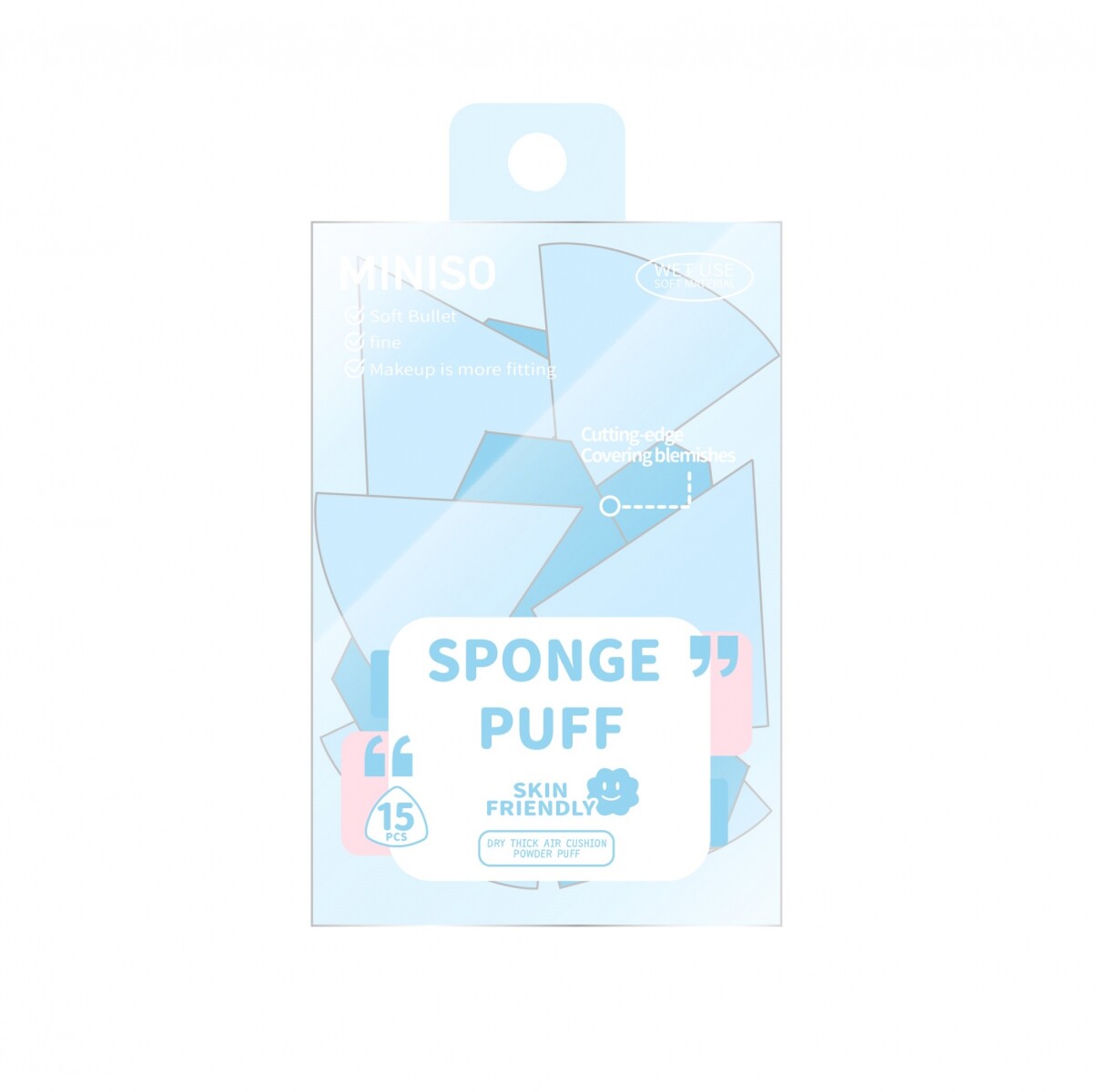 Set esponjas - celeste 