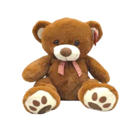 Oso con Moña 60 cm Phi Phi Marron