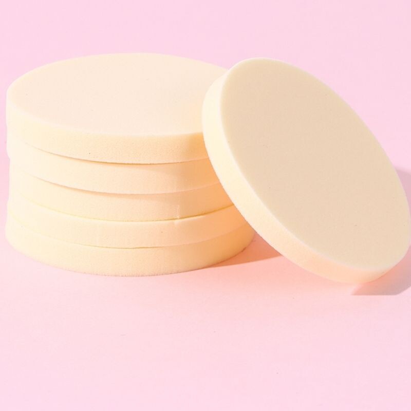 Pack Esponjitas De Maquillaje Circulares - 14 Uni - Amarillo Pack Esponjitas De Maquillaje Circulares - 14 Uni - Amarillo