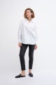 Camisa oversized blanco