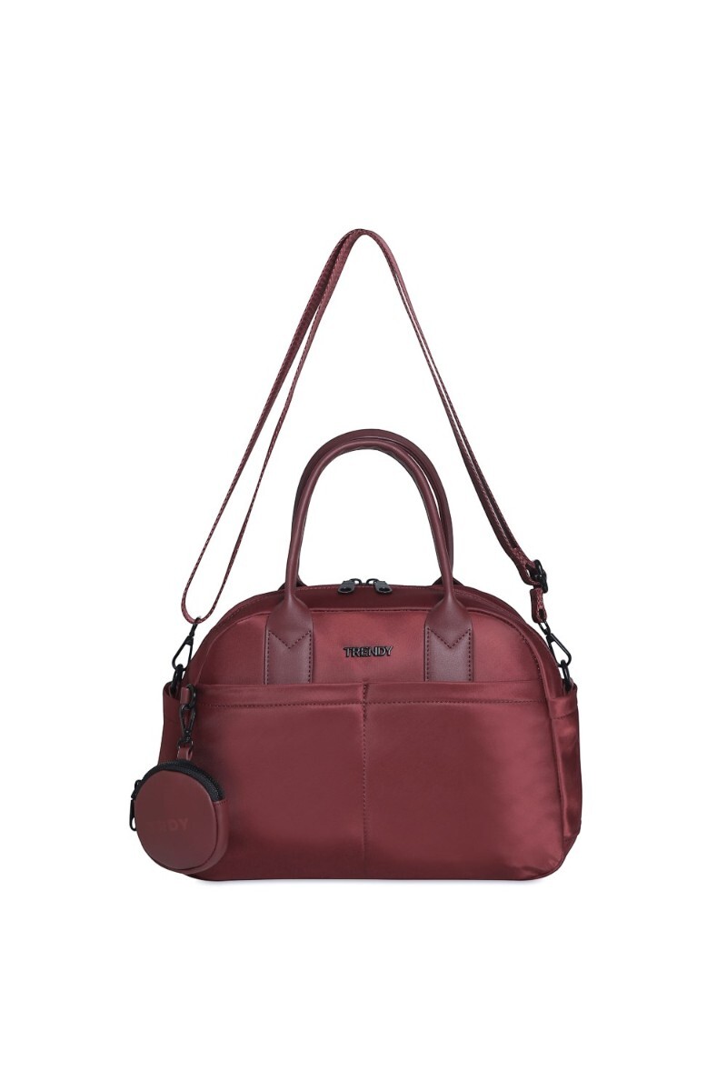 Bolso Trendy Bordeaux