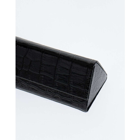 Estuche Plegable Con Textura Negro