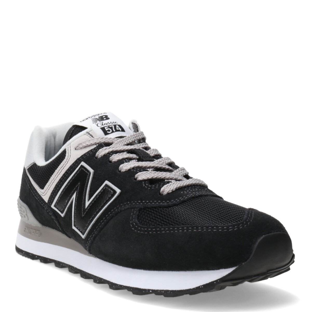 Championes Unisex New Balance 574 - Negro - Gris 