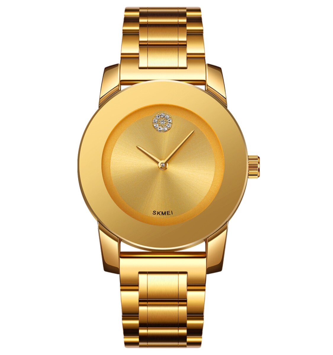 Reloj Skmei 2176gdgd Analógico Unisex Dorado 