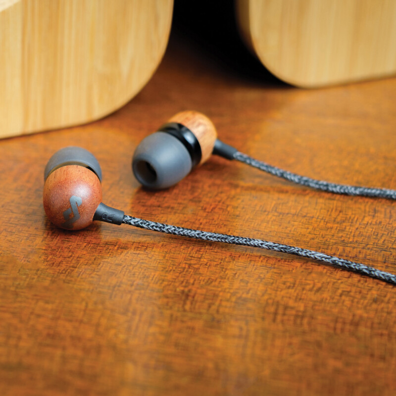 Auriculares House of Marley SMILE JAMAICA (mini jack) - Black Auriculares House of Marley SMILE JAMAICA (mini jack) - Black