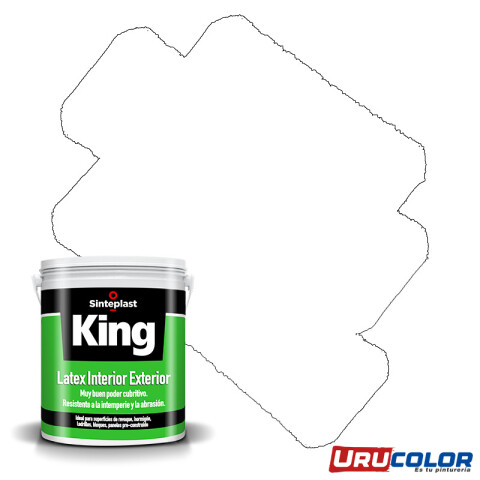King Latex Latex interior exterior Blanco