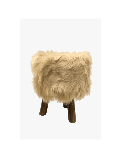 BANCO 28x34CM SHAGGY BEIGE BANCO 28x34CM SHAGGY BEIGE