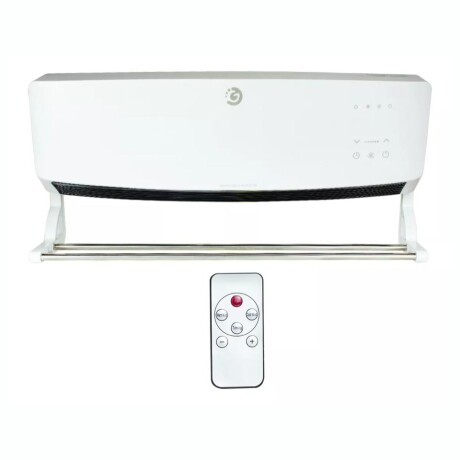 Calefactor De Pared GOLDTECH 1500W Con Control - White Calefactor De Pared GOLDTECH 1500W Con Control - White