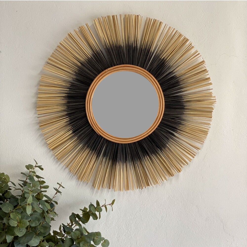 ESPEJO REDONDO EN RATÁN GXRM93 ESPEJO REDONDO EN RATÁN GXRM93