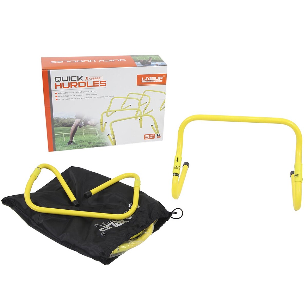 Vallas de Entrenamiento Live Up - Amarillo 