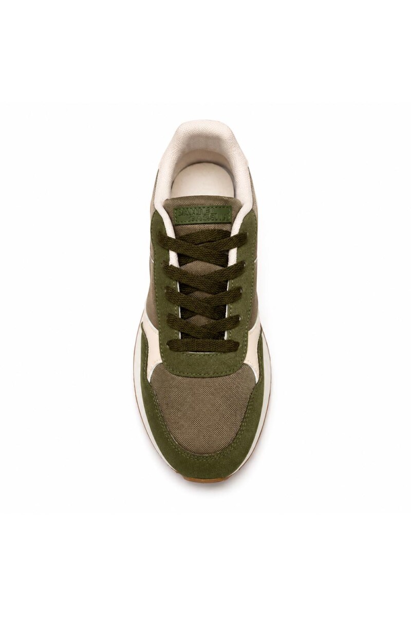 ZAPATILLA DOCK Verde Militar