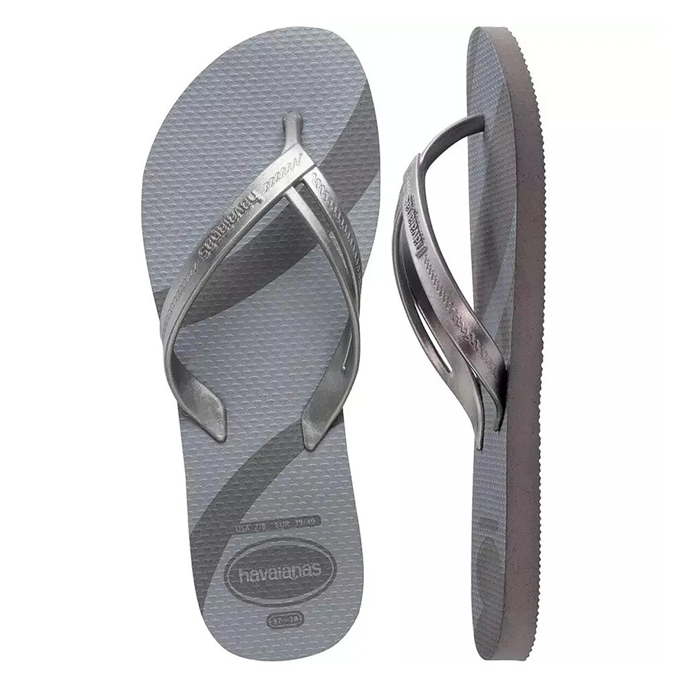 Sandalias Havaianas Elegance Print Grafito Nuevo Grafito