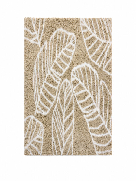 ALFOMBRA DE BAÑO BEIGE