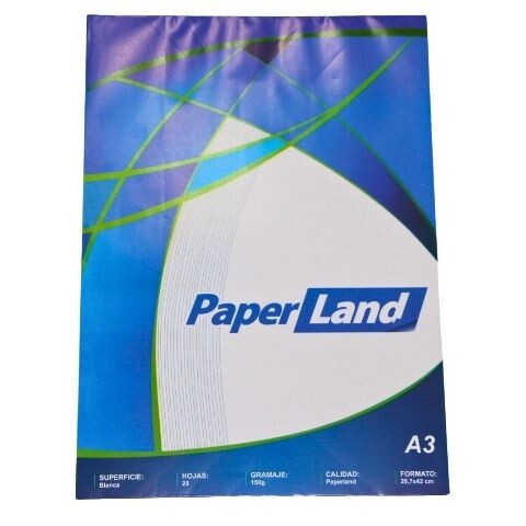 BLOCK PAPERLAND A3 BLANCO 20 HOJAS BLOCK PAPERLAND A3 BLANCO 20 HOJAS
