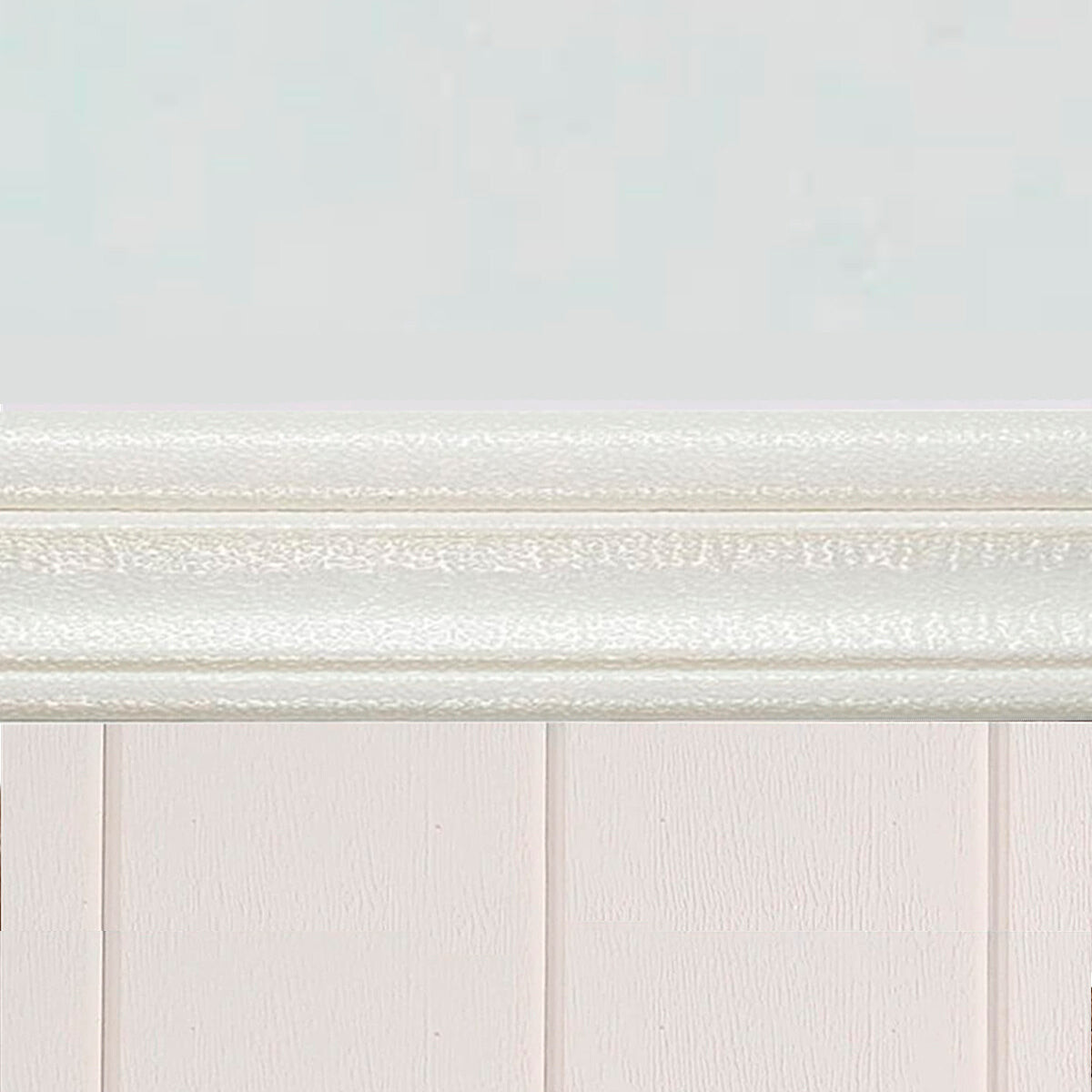 Revestimiento Zócalo 3D Adhesivo 2.35mt Pared Blanco - Jug004010-b 