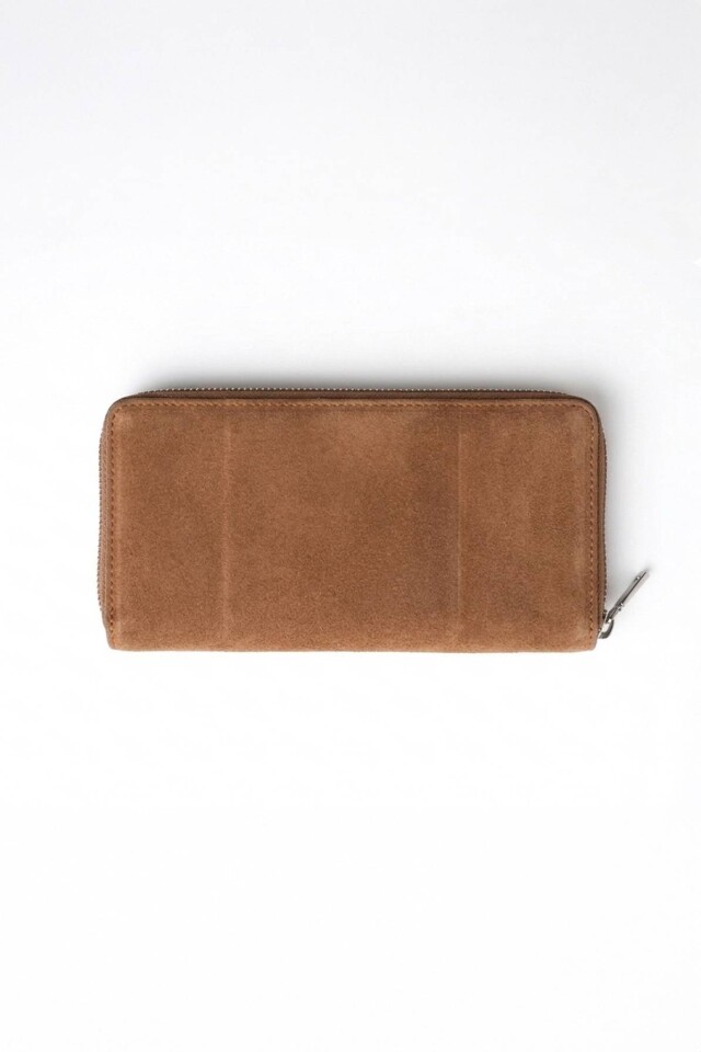 Billetera tachas tostado