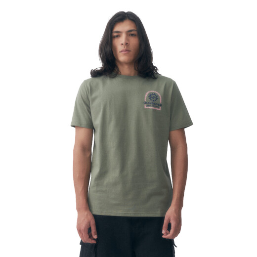Remera Quiksilver Sun Power - Verde Remera Quiksilver Sun Power - Verde