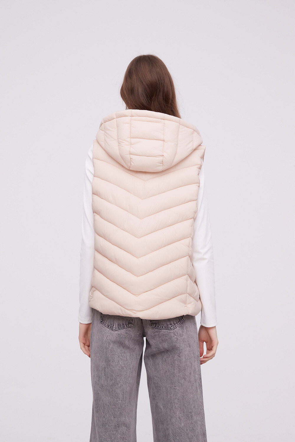 Chaleco Amori Crema