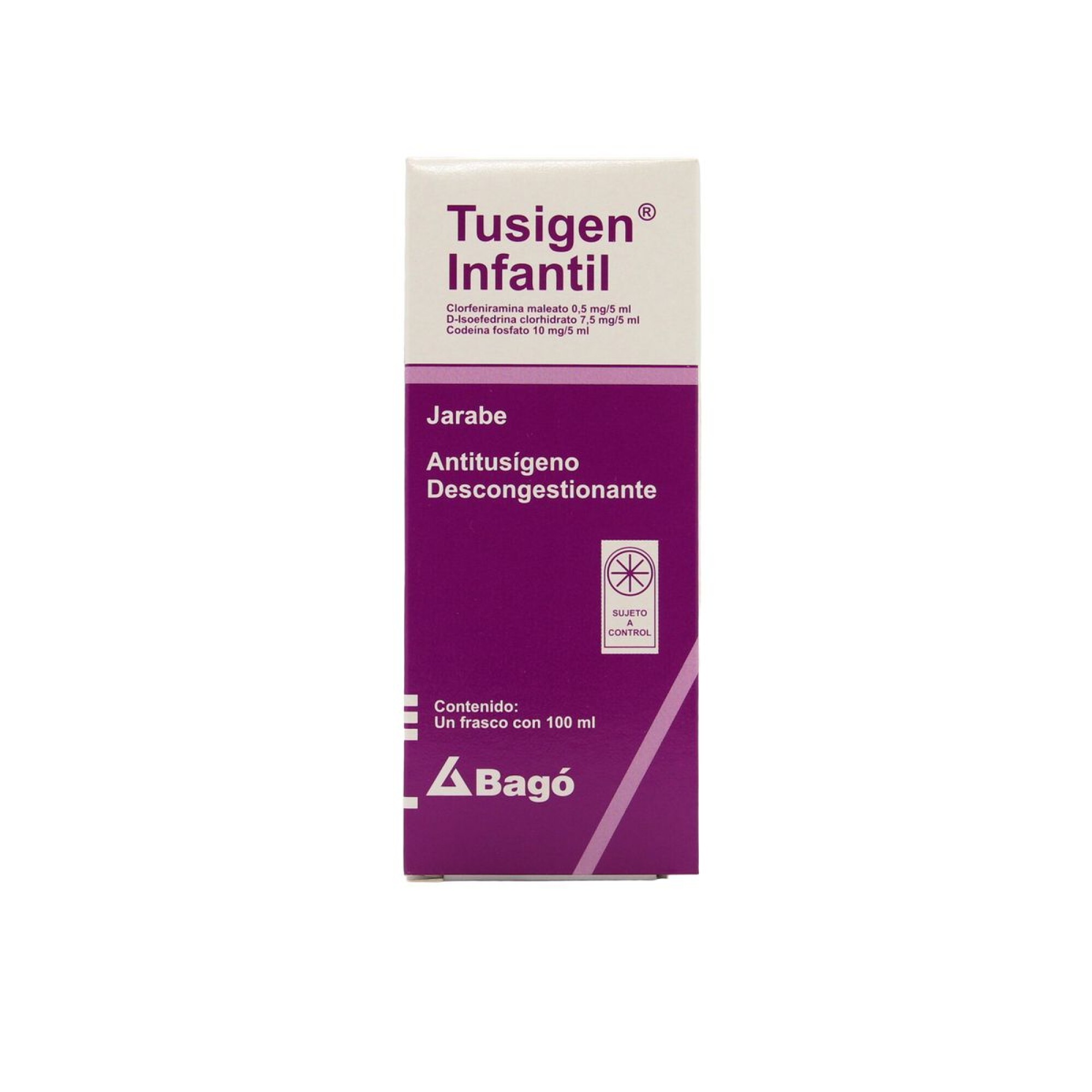 Tusigen TUSIGEN INF. JBE. FR. X 100 ML. — Farmacenter